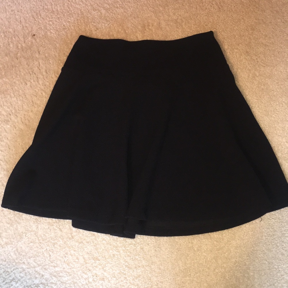 Forever21 Black Skater Skirt